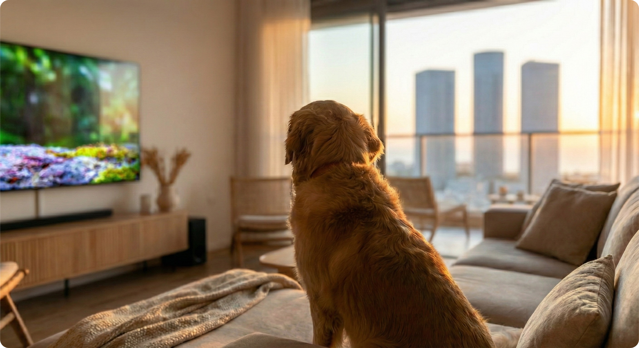 כלב נח ורגוע